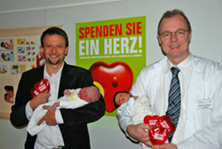 Mit dem Herzen W�rme schenken